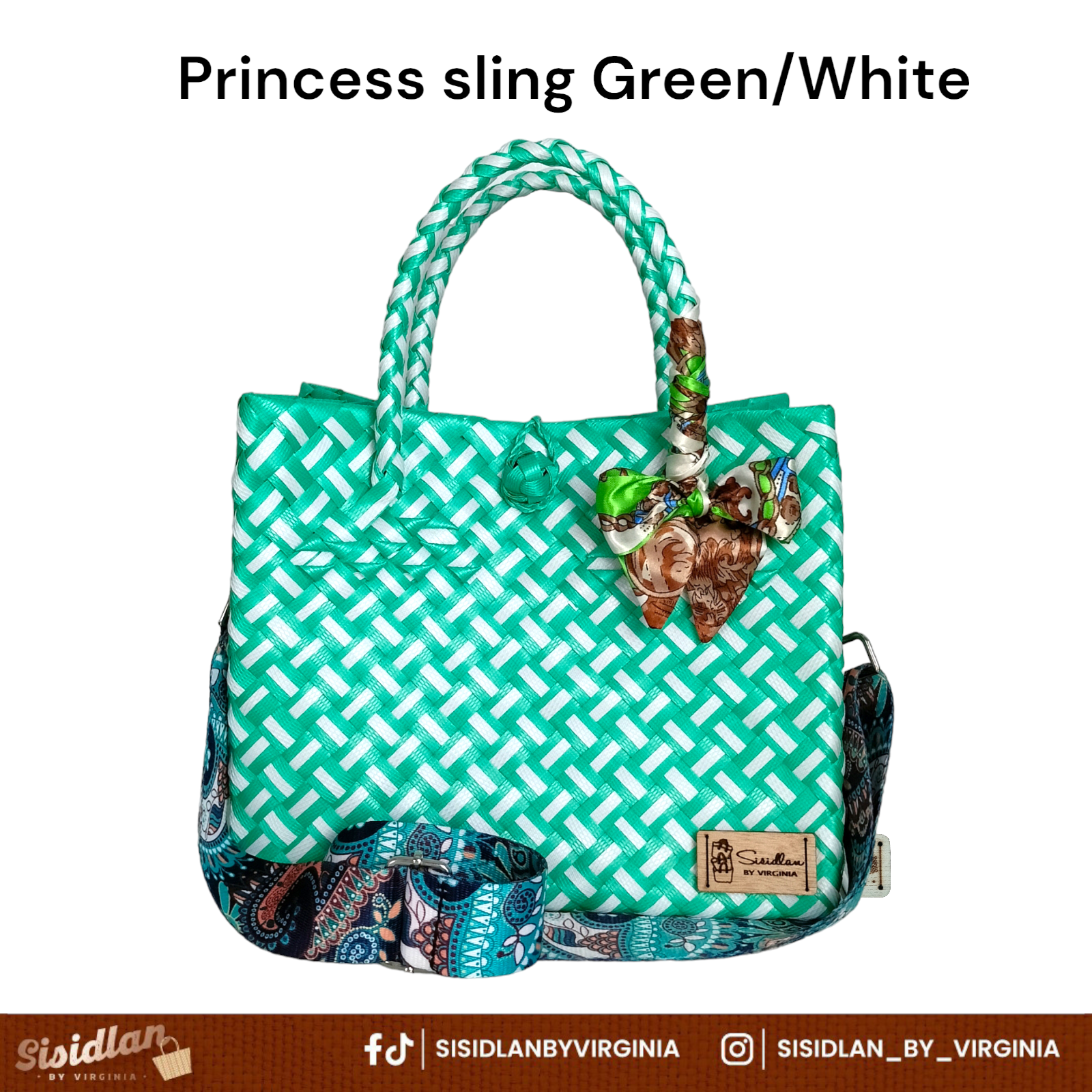 SISIDLAN'S PRINCESS SLING HANDBAG