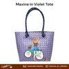 SISIDLAN'S LADIES HAND-PAINTED TOTEBAG