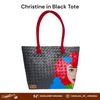 SISIDLAN'S LADIES HAND-PAINTED TOTEBAG