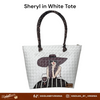 SISIDLAN'S LADIES HAND-PAINTED TOTEBAG