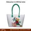 SISIDLAN'S LADIES HAND-PAINTED TOTEBAG