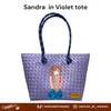 SISIDLAN'S LADIES HAND-PAINTED TOTEBAG